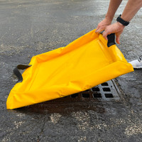 PVC Reusable Drain Cover, Yellow