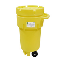 50-Gallon Wheeled Poly-Overpack® Salvage Drum, Yellow 50-Gallon Wheeled Poly-Overpack® Salvage Drum, Yellow