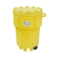 95 Gallon Wheeled Poly-Overpack Salvage Drum (1299-YE) 95 Gallon Wheeled Poly-Overpack Salvage Drum (1299-YE)