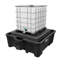 IBC Tote Spill Containment Pallet, Black (5469-BD)