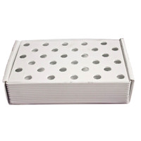 Corrugated Plastic Lab Tray, Case of 5, White Corrugated Plastic Lab Tray, Case of 5, White