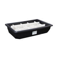 2 Drum Cross-Contain Spill Pallet, Black (5393-BK) 2 Drum Cross-Contain Spill Pallet, Black (5393-BK)