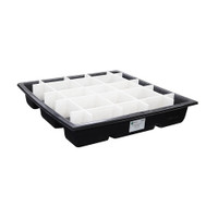 4 Drum Cross-Contain Spill Pallet, Black (5394-BK) 4 Drum Cross-Contain Spill Pallet, Black (5394-BK)