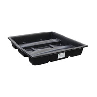 4 Drum Cross-Contain Spill Pallet, Sump Only, Black (5394-BK-SUMP) 4 Drum Cross-Contain Spill Pallet, Sump Only, Black (5394-BK-SUMP)