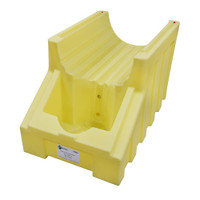 Single Poly-Racker Drum Dispensing System, Yellow (6006-YE) Single Poly-Racker Drum Dispensing System, Yellow (6006-YE)