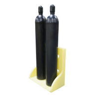 2 Cylinder Poly Stand, Yellow (7212-YE) 2 Cylinder Poly Stand, Yellow (7212-YE)