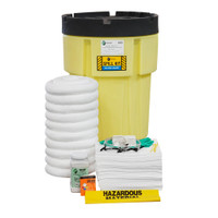 95-Gallon Poly SpillPack Spill Kit, Oil Only, Yellow with Black Slip-Top Lid (1492-YE) 95-Gallon Poly SpillPack Spill Kit, Oil Only, Yellow with Black Slip-Top Lid (1492-YE)