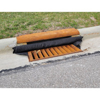 Storm Sentinel® Curb Inlet Filter, Black (4346) with Drop Inlet Storm Sentinel® Curb Inlet Filter, Black (4346) with Drop Inlet