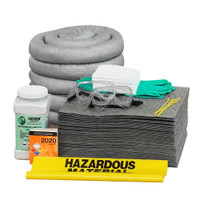 50-Gallon Wheeled Poly SpillPack Spill Kit, Refill, Universal 50-Gallon Wheeled Poly SpillPack Spill Kit, Refill, Universal