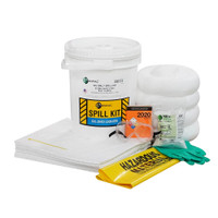 5-Gallon Safety Pail Spill Kit, Oil Only, White (13-5PKO) 5-Gallon Safety Pail Spill Kit, Oil Only, White (13-5PKO)