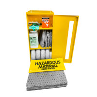 Large Wall-Mount Cabinet Spill Kit, Universal Large Wall-Mount Cabinet Spill Kit, Universal