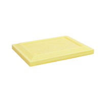 Lid for Large Tote Bin, Yellow Lid for Large Tote Bin, Yellow