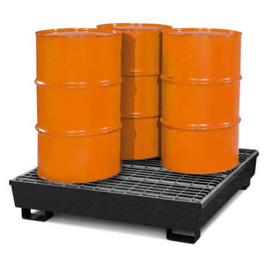 Vicfam Plastics: Spill-Guard Containment Pallet (4 Drum)