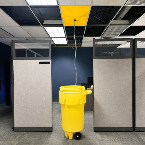 Drop Ceiling Leak Diverters, Yellow