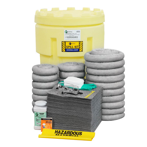 95-Gallon Salvage Drum Spill Kit, Universal, Yellow (1390-YE) 95-Gallon Salvage Drum Spill Kit, Universal, Yellow (1390-YE)