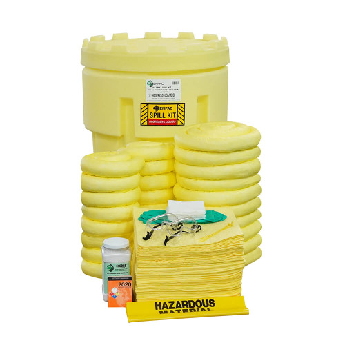 95-Gallon Salvage Drum Spill Kit, Aggressive, Yellow (1391-YE) 95-Gallon Salvage Drum Spill Kit, Aggressive, Yellow (1391-YE)