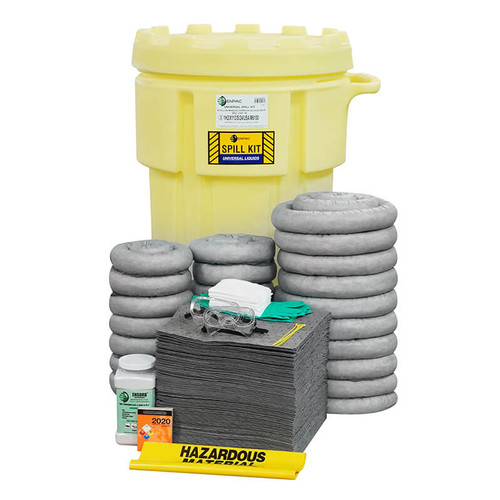 Universal 95-Gallon Wheeled Salvage Drum Spill Kit | ENPAC