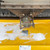 Railcar Pellet Pal Berm with Resin Filter and Weight, Yellow In Use Railcar Pellet Pal Berm with Resin Filter and Weight, Yellow In Use