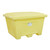 Extra-Large Tote Bin with Lid, Yellow Extra-Large Tote Bin with Lid, Yellow