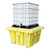 IBC Tote Space-Saver Spill Pallet, Yellow IBC Tote Space-Saver Spill Pallet, Yellow