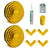 50'L Modular Diverter Berm Kit, Yellow