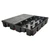 4 Drum Poly Spill Pallet, Black (5400-BD)