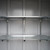 5’x’7 to 7’x7’ Steel Building Shelving Kit, Gray