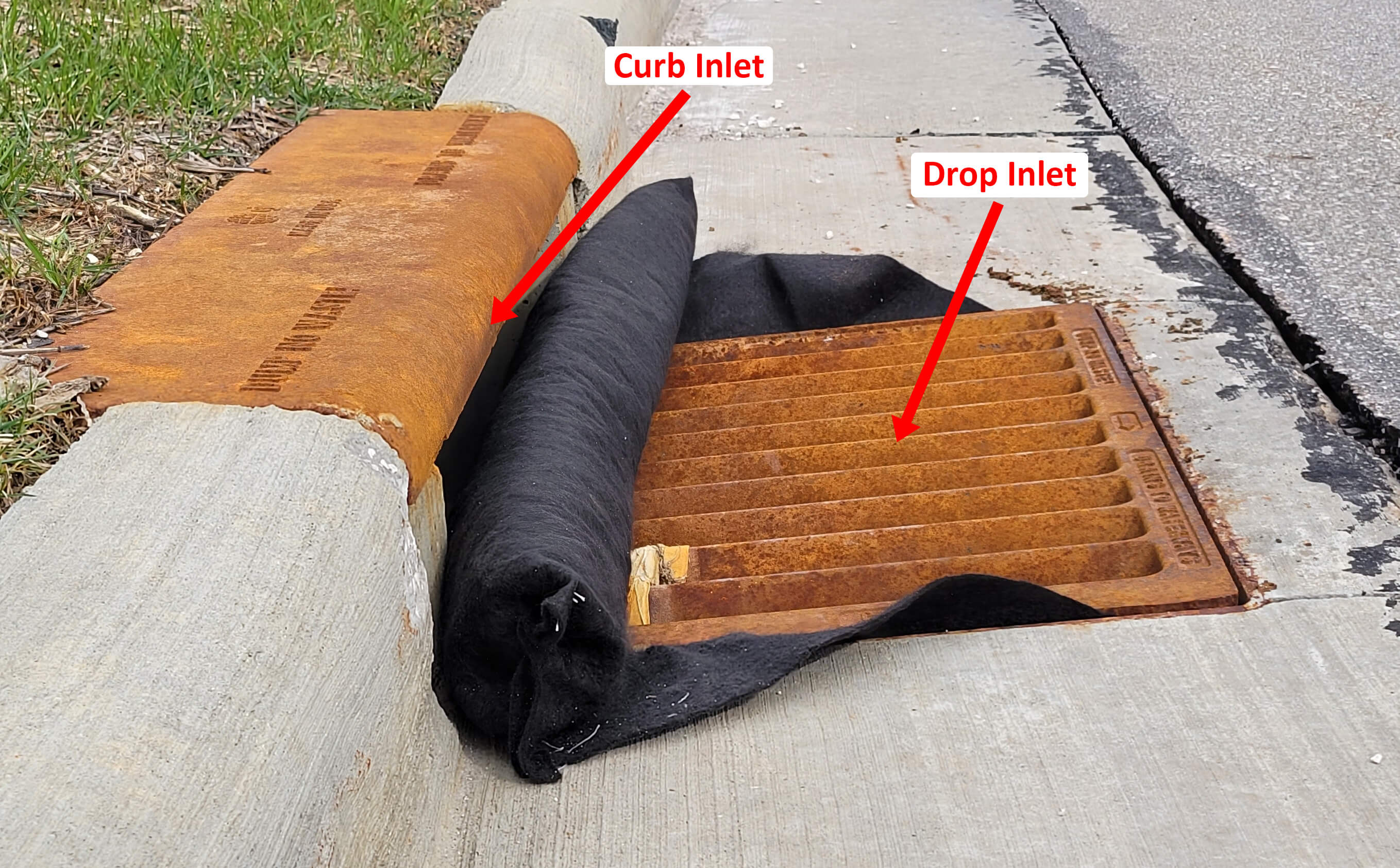 storm drain inlet repair