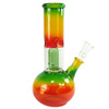 8" Painted Water Pipe With Percolator