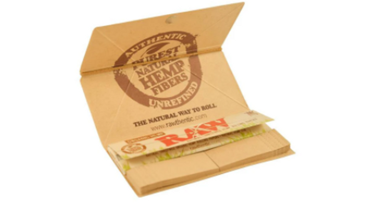 RAW Organic Hemp 1 1/4 Artesano-Fold Out Tray + Tips — TBS Supply Co