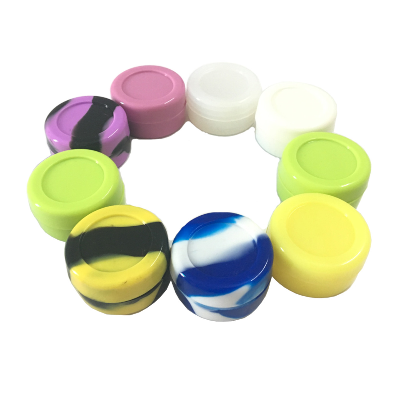 7 mL Silicone Puck Container
