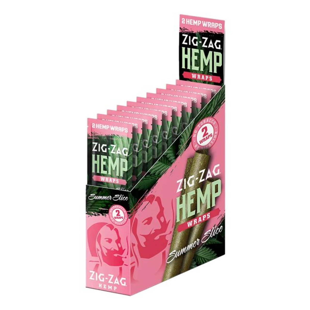 Zig-Zag Hemp Wraps 25pk/2ct - High Mountain Imports