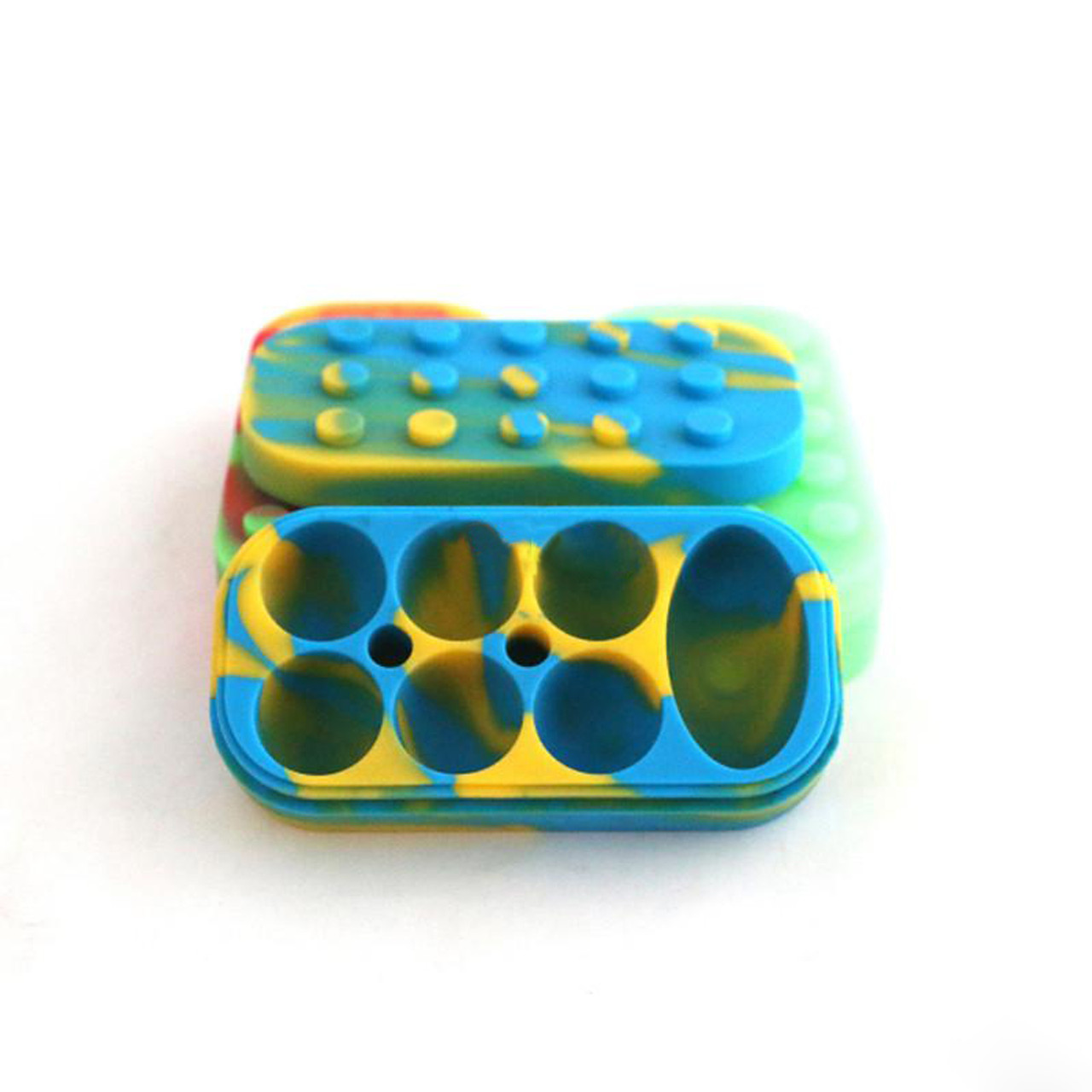 Dab Container 6 + 1 Silicone Container