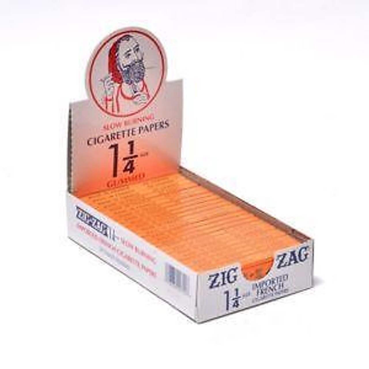 Zig Zag Orange 1 1/4 Size Rolling Papers