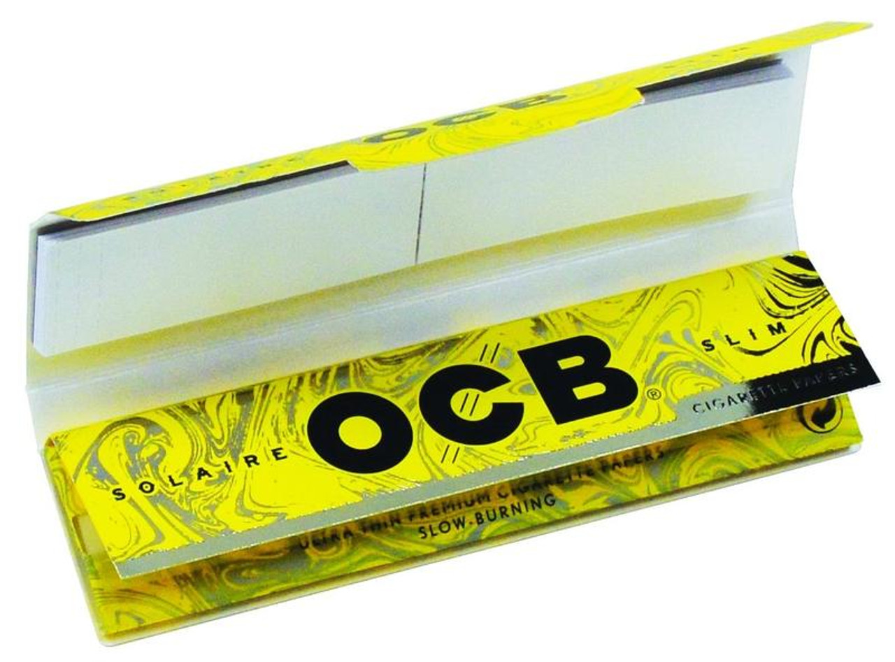 OCB Solaire King Size Slim with Tips 24 ct.
