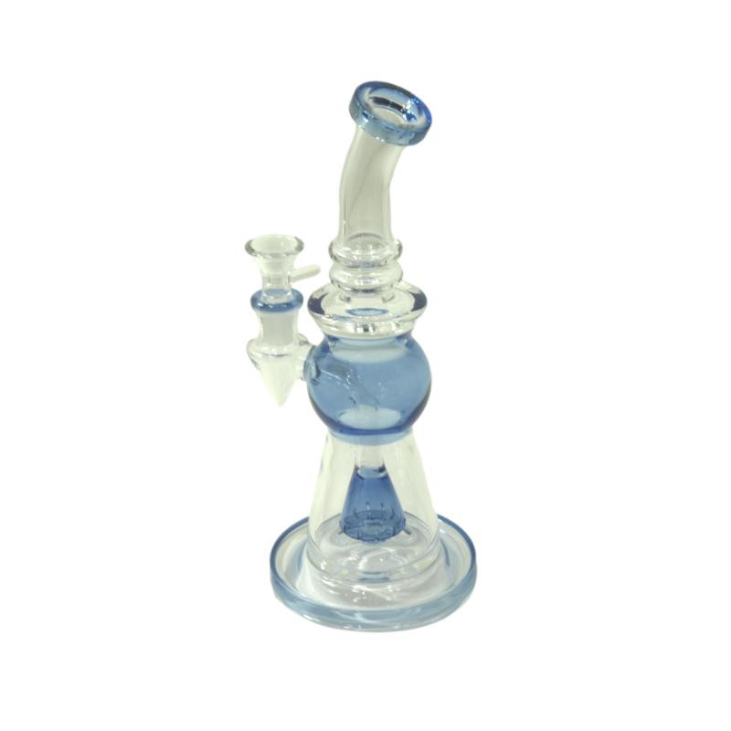 9" Pyramid Perc Water Pipe High Mountain Imports