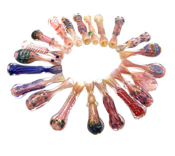 3" Gold Fumed Chillum 3" Gold Fumed Chillum