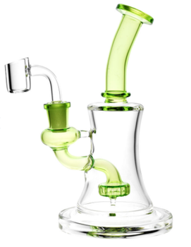 8" Oil Can Disc Perc Oil Rig