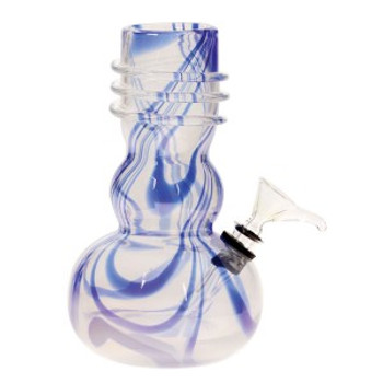 6" Soft Glass Water Pipe