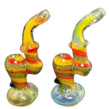 9" Rasta Bubbler