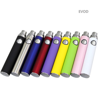 EVOD 1100mAh Battery (No Charger) | 5pk Asst. Colors