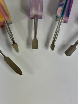 5CT 5" Metal Dabber With Resin Handle
