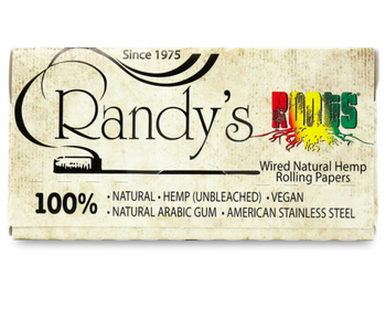 Randy's Roots Wired Hemp Rolling Papers 1¼" Size - 25 ct.