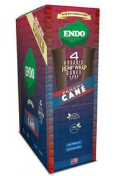 Endo Organic Pre-Rolled Hemp Cones - 15 Packs Per Box, 4 Hemp Cones Per Pack