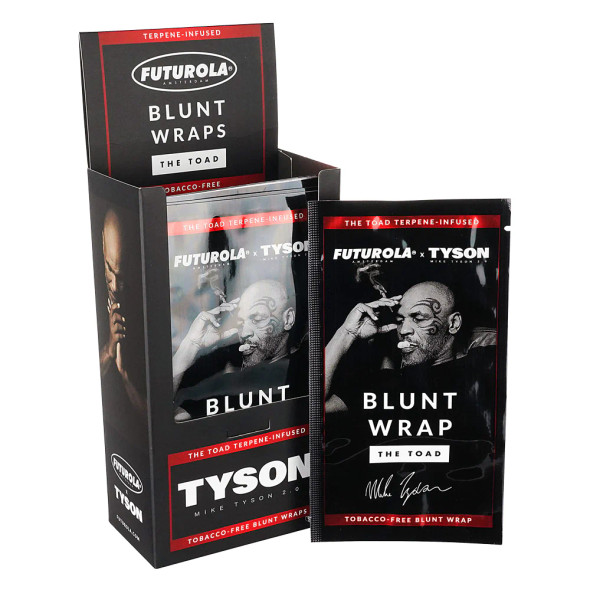 Mike Tyson "The Toad" Terpene Infused Wraps 25ct