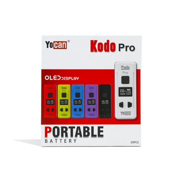 Yocan Kodo PRO Battery 20ct Display | Charger Not Included