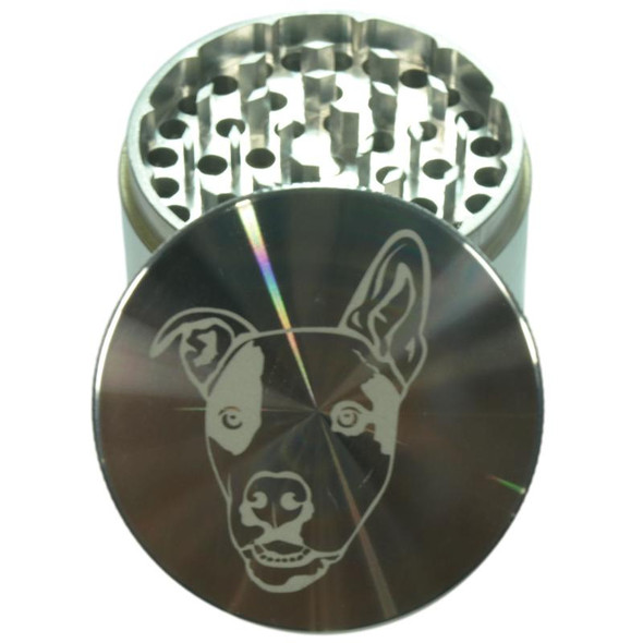 Wholesale The Bulldog Original Silver Metal Grinder