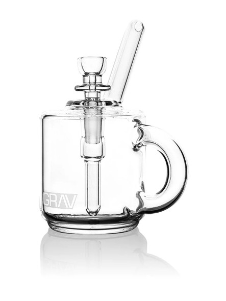 GRAV Coffee Mug Pocket Bubbler | Clear