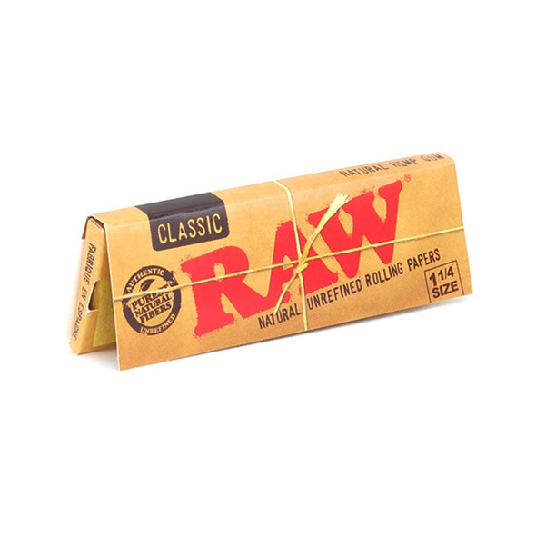 RAW Classic Rolling Papers 1¼" Size - 24 ct.
