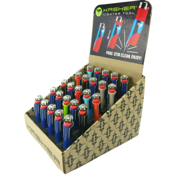 Kasher Classic - Stadium Style Display with Bic lighters - 25 ct.